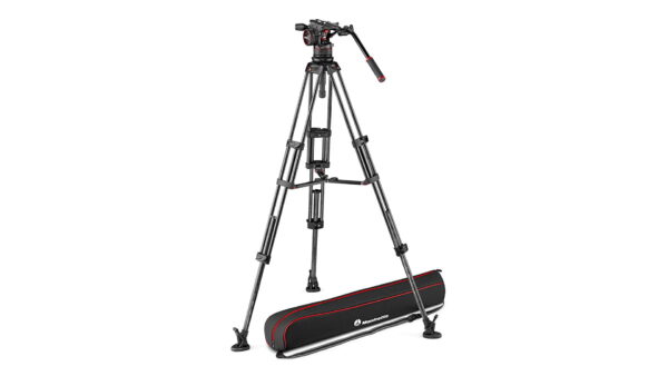 Manfrotto MVTTWINMC tripod + Nitrotech N12 videopää