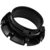 Profoto OCF Softbox 2' Octa, jossa on OCF-pikarengas, suunniteltu valaistusasetuksiin; lisävaruste on kahdeksankulmainen ja musta, valmistettu kestävästä kankaasta ja metalliosista, ja siinä on ammattilaistason rakennuslaatu.