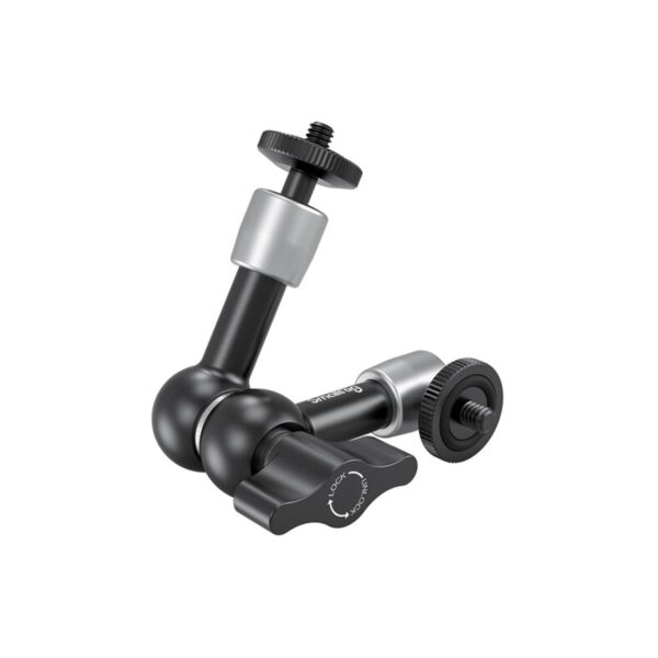 SmallRig 2065 Arm - 14cm on musta ja hopeinen säädettävä maginen käsivarsi, jossa on pallonivelet ja kiristysnupit ja joka sopii ihanteellisesti kameroiden tai lisävarusteiden kiinnittämiseen erilaisiin laitteisiin.